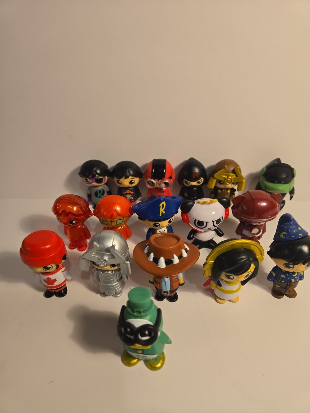 Ryan's World Lot Of 17 Assorted Kids Collectible Toy Figures